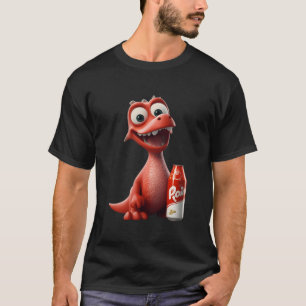Trinken Lemonade Dinosaurier Soda Pop Dino Summer T-Shirt
