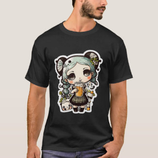 Trinken Lemonade Panda Bear Soda Pop Summer Teddy T-Shirt