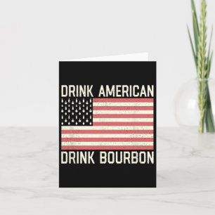 Trinken Sie amerikanische Bourbon Flaschen amerika Karte