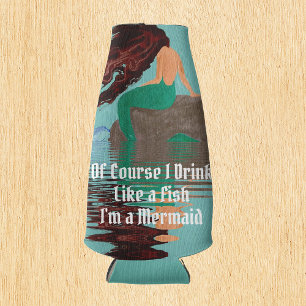 Trinken Sie Cooler wie eine Fischmilderflasche Flaschenkühler