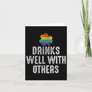 Trinken Sie gut mit anderen Lgbt Gay St Patricks D Karte