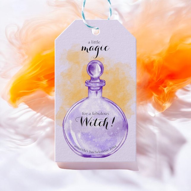 Trinken Sie Hexen Junggeselinnen-Abschied Gefallen Geschenkanhänger (Von Creator hochgeladen)