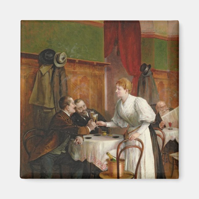 Trinken Sie ihre Gesundheit Magnet (Vorne)