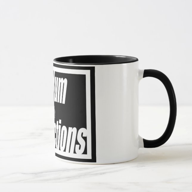 Trinken Sie Ihren Kaffee mit Asyl!! Tasse (Rechts)