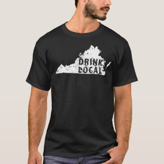 Trinken Sie lokale Virginia Kunsthandwerk Biere VA T-Shirt