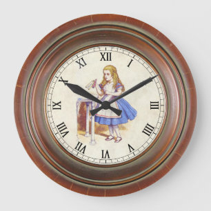 Trinken Sie mich 1 Große Wanduhr