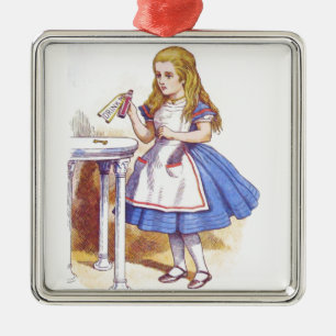 Trinken Sie mich 1 Ornament Aus Metall