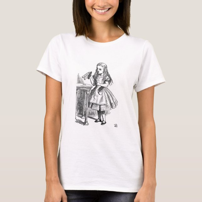 Trinken Sie mich (Alice im Wunderland) T-Shirt (Vorderseite)