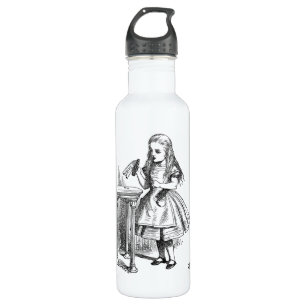 Trinken Sie mich Alice im Wunderlandgetränkflasche Trinkflasche