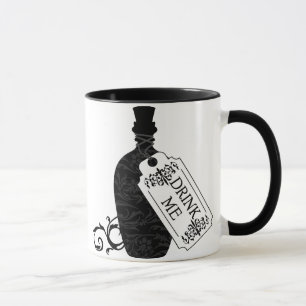Trinken Sie mich Flasche Tasse