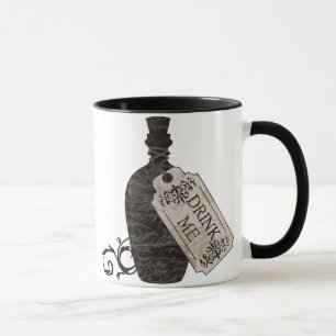 Trinken Sie mich Flasche Tasse