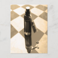 TRINKEN Sie MICH Postkarte