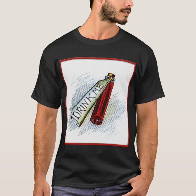 Trinken Sie mich T-Shirt (Vorderseite)