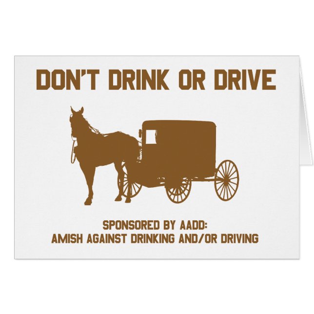 trinken Sie nicht oder drive4 (Vorderseite (Horizontal))