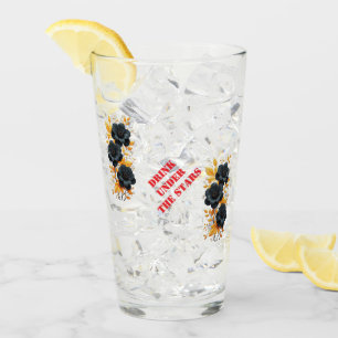 Trinken Sie unter den Sternen- Glas