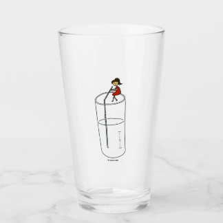Trinken Sie viel Wasser Glas Cup
