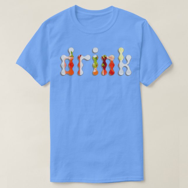 trinken T-Shirt (Design vorne)