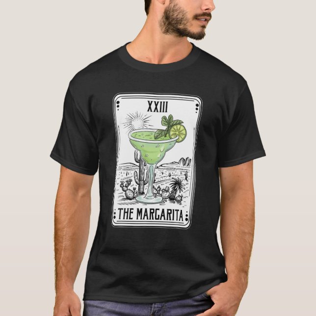 Trinken Tarot Card Margarita Tarot bedeutet Brides T-Shirt (Vorderseite)