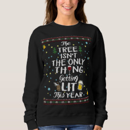 Trinken Ugly Weihnachts-Pullover Sweatshirt