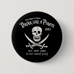 Trinken wie ein Pirat Button