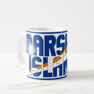 Trinkend mit den Marshallinseln Patriotisch Kaffeetasse