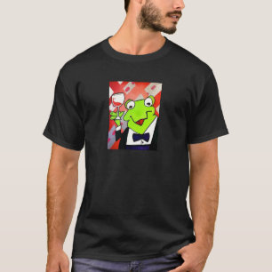 Trinkende Frosch-Untersetzer T-Shirt