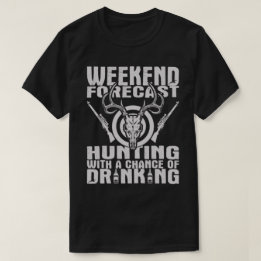 Trinkende Shirt-lustige Jagd-Geschenk-Idee T-Shirt