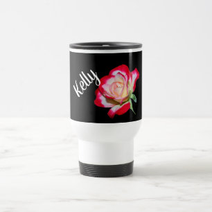 Trinkende Tasse des Blumenmonogramms