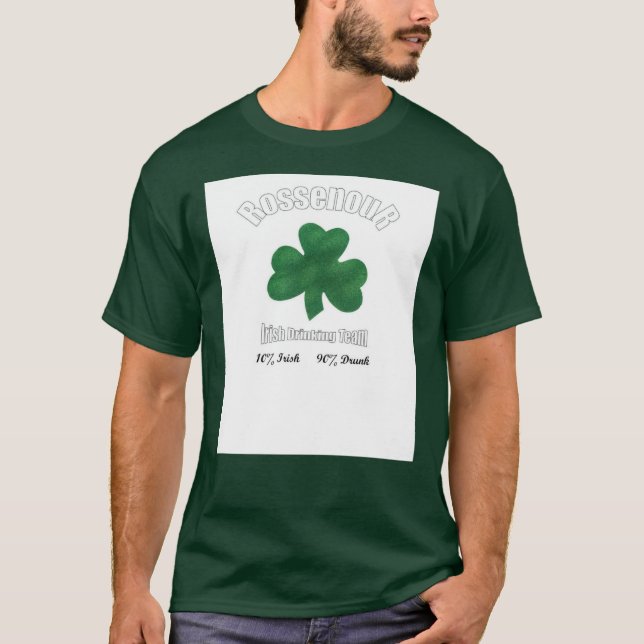 Trinkendes Team Eisenbahn T-Shirt (Vorderseite)