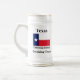 Trinkendes Team Int Texas Bierglas (Links)