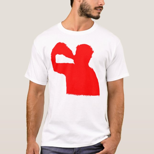 Trinker FRONT UND RÜCKSEITE T-Shirt (Vorderseite)