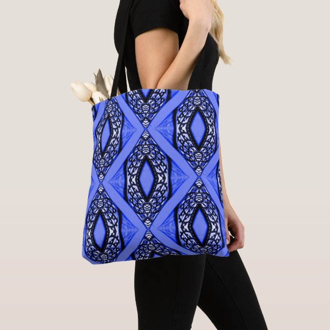 Trinkets in Blau.... Tasche (Von Nahem)