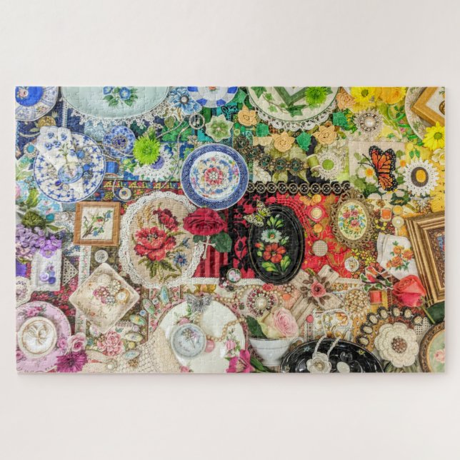 Trinkets & Schätze 20" x 30" 1014 Stück Puzzle (Horizontal)