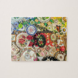 Trinkets & Schätze 8" x 10" 110 Stück Puzzle