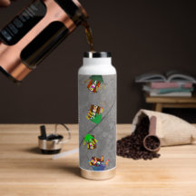 Trinkflasche 'Alle meine Freunde sind Zombies'