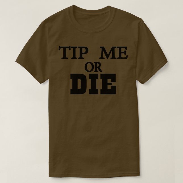 Trinkgeld T-Shirt (Design vorne)