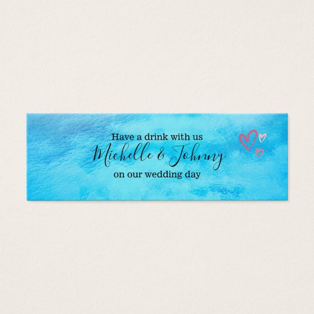 Trinkgeld - voll bearbeitbare Hochzeiten/Geburtsta (Vorderseite)