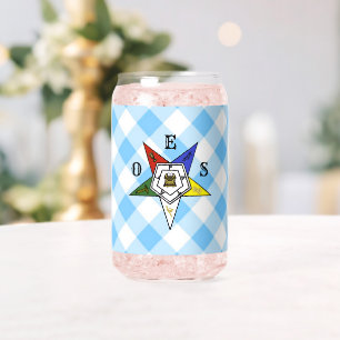 Trinkglas des Order of the Eastern Star Dosenglas