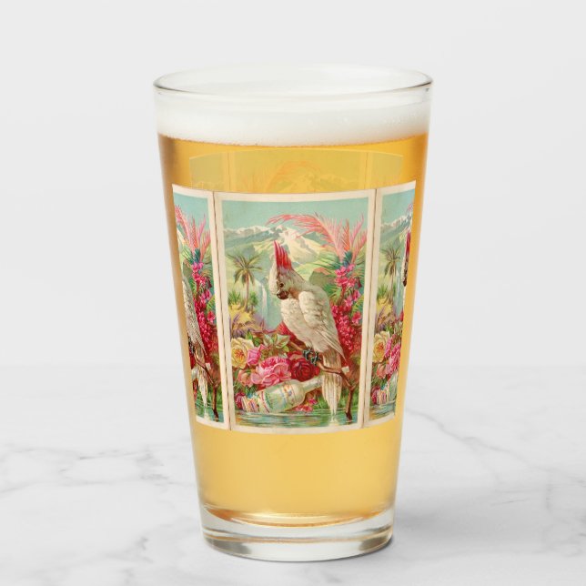 Trinkglas Glas (Rückseite (gefüllt))