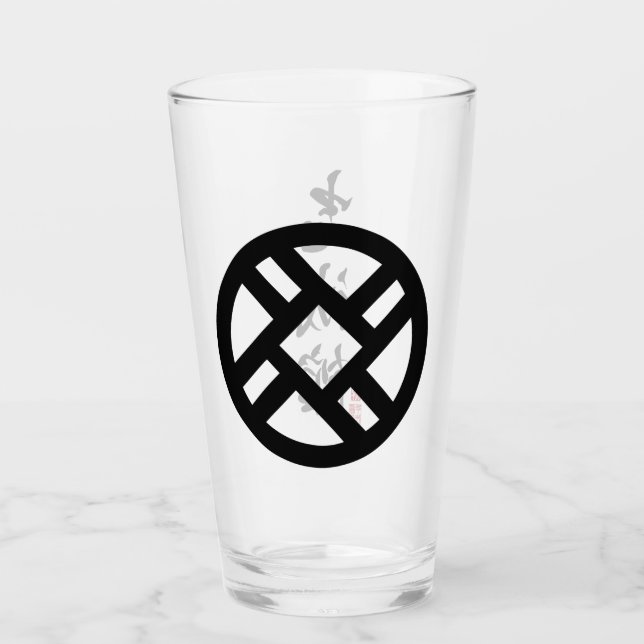 Trinkglas Glas (Vorderseite)
