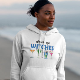 Trinkhexen Halloween Funny Slogan Sweatshirt