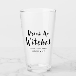 Trinkhexen Halloween-Junggeselinnen-Abschied Glas