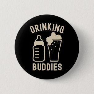 Trinkkumpels Papa Opa Neues Baby Bier Und Flasche Button