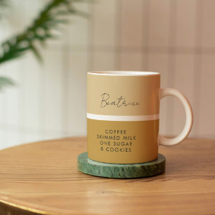 Trinkpräferenz Moderner Name Klassik Kaffeetasse