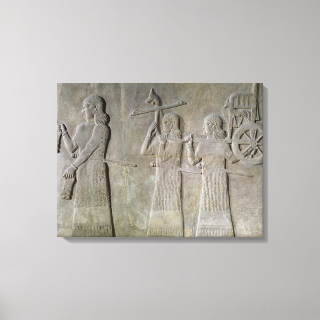 Trinkschiffe und der Königwagen Leinwanddruck (Vorderseite)