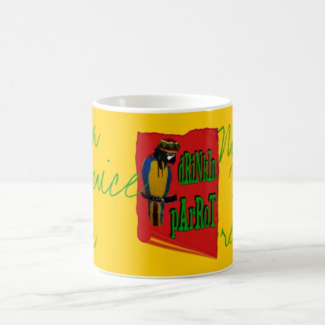Trinksittich Kaffeetasse (Mittel)