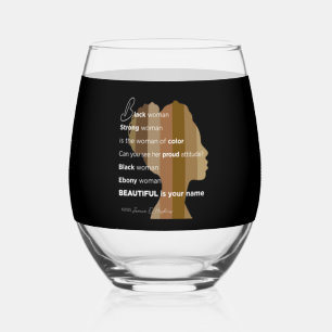 Trinkstil: Stielwein Glas, Set: Ohne Stiel Weinglas Ohne Stiel