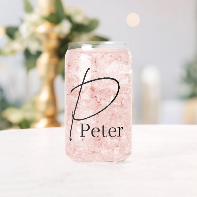 Trinkwaren-Set Buchstabe P Glas (Insitu (Hochzeit))