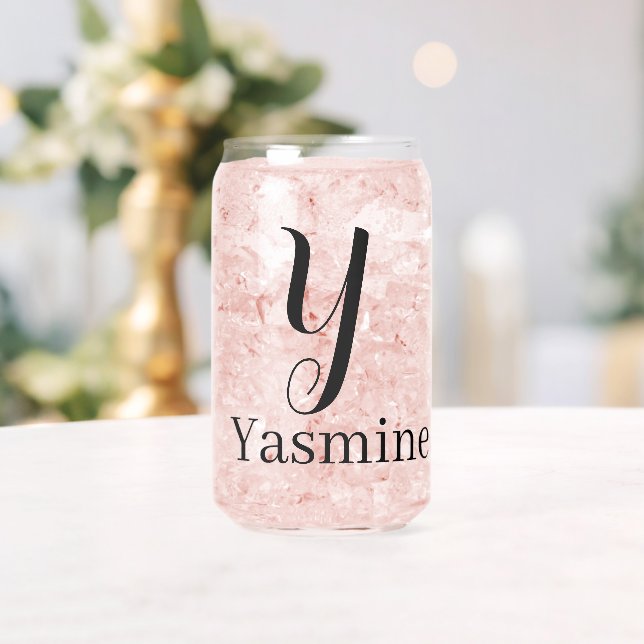 Trinkwaren-Set Buchstabe Y Dosenglas (Insitu (Hochzeit))