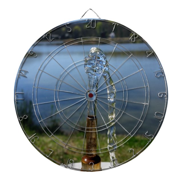 Trinkwasser Dartscheibe (vorne)